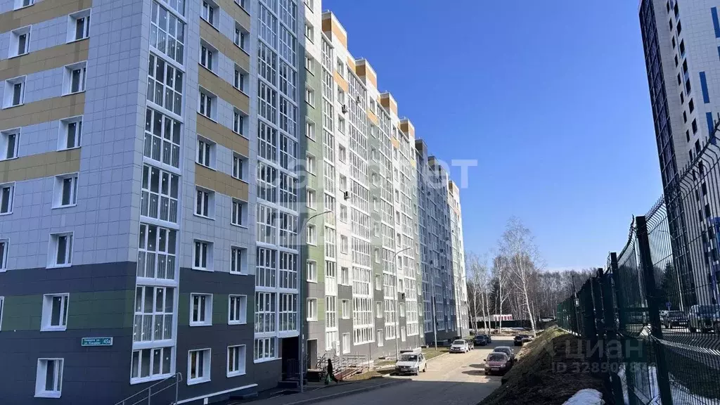 1-к кв. Татарстан, Зеленодольск ул. Комарова, 45А (36.6 м) - Фото 1