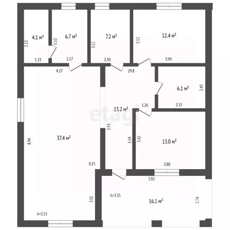 Дом в Ростовская область, Азовский район, Елизаветинское с/пос, Курган ... - Фото 2