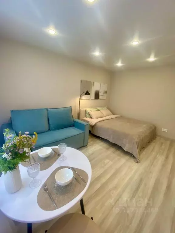 Студия Томская область, Томск ул. Карпова, 23 (28.0 м) - Фото 1