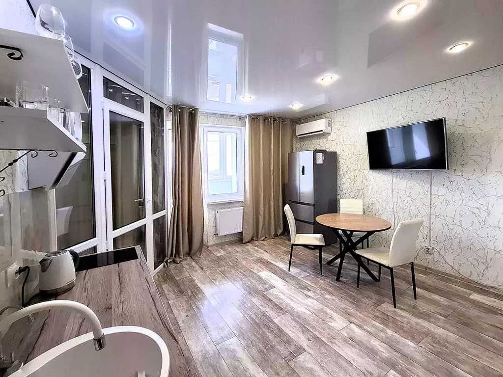 Студия Краснодарский край, Краснодар Славянский мкр, ул. Заполярная, ... - Фото 2