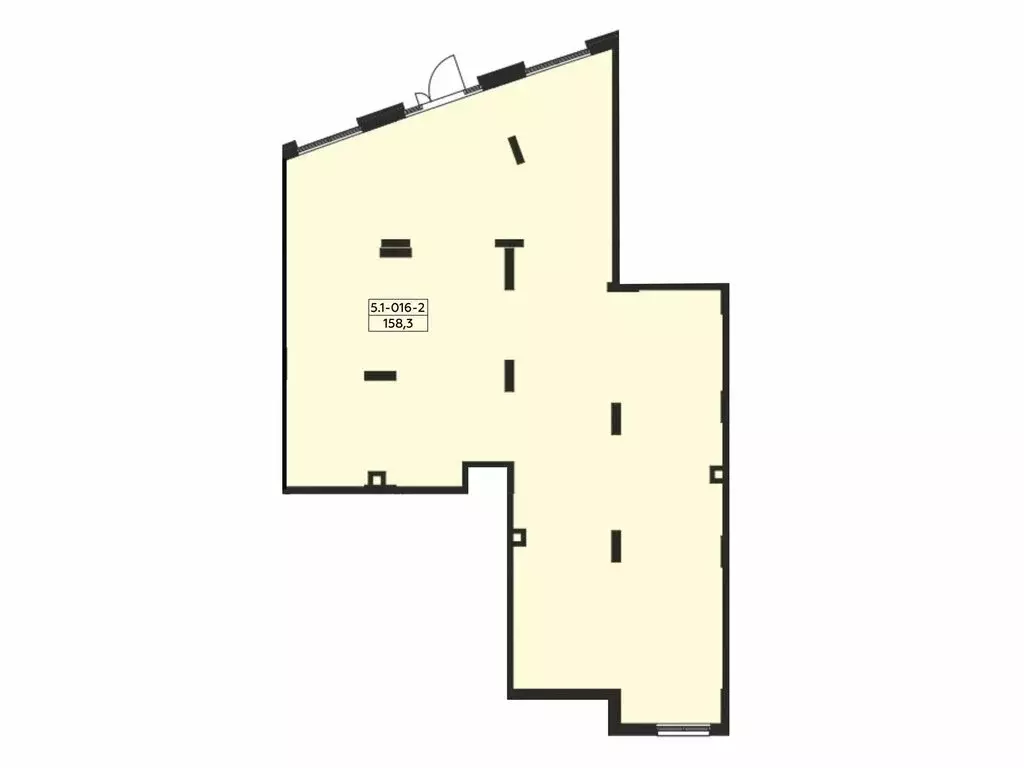 Торговая площадь (158.3 м) - Фото 1