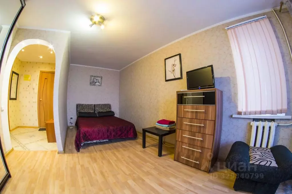 1-к кв. Омская область, Омск ул. Серова, 26 (33.0 м) - Фото 1