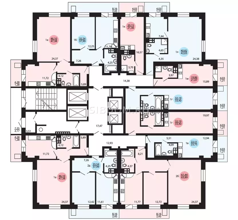 Продаётся 1-к квартира, 47 м - Фото 1