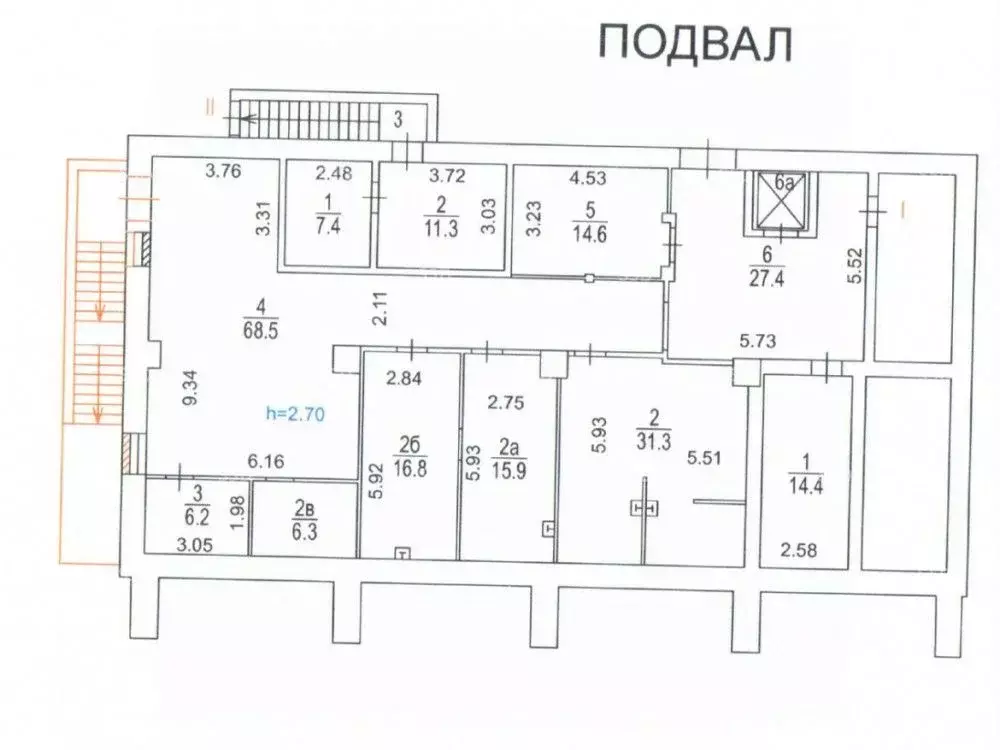 Торговая площадь в Москва ул. Сущевский Вал, 53 (216 м) - Фото 1