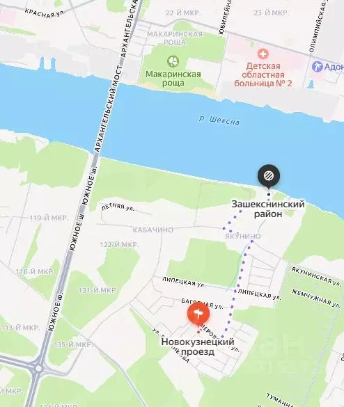 Участок в Вологодская область, Череповец проезд Новокузнецкий (8.1 ... - Фото 2