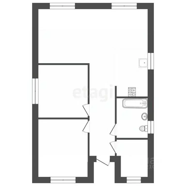 Дом в Татарстан, Елабуга ул. Студеный ключ (100 м) - Фото 2