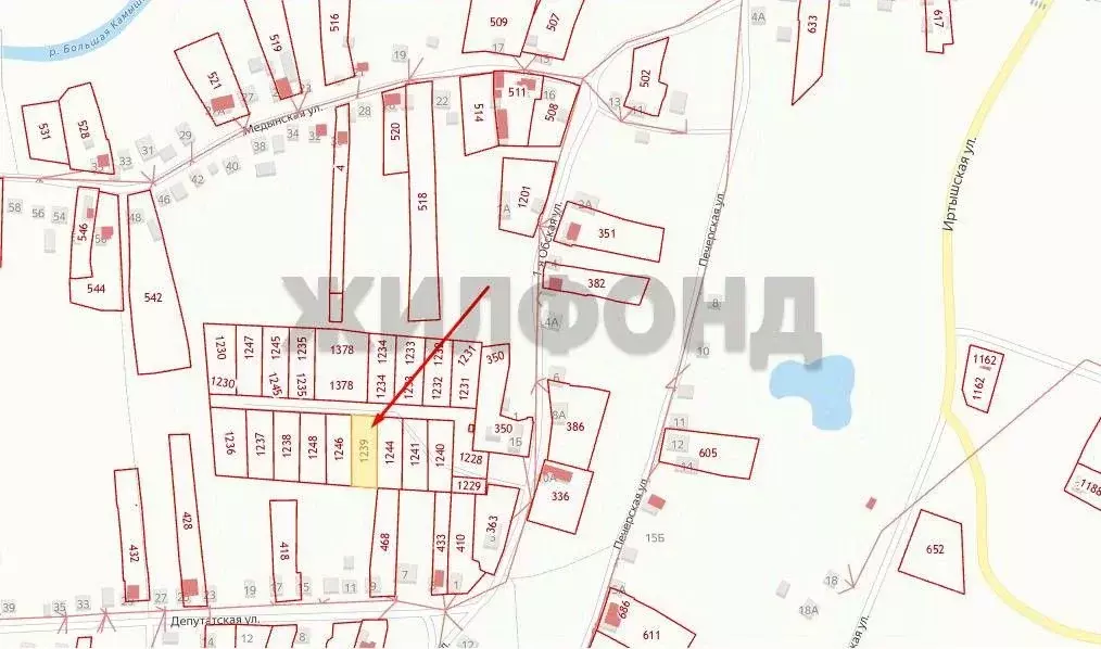 Участок в Кемеровская область, Кемерово ул. 1-я Обская (7.1 сот.) - Фото 1