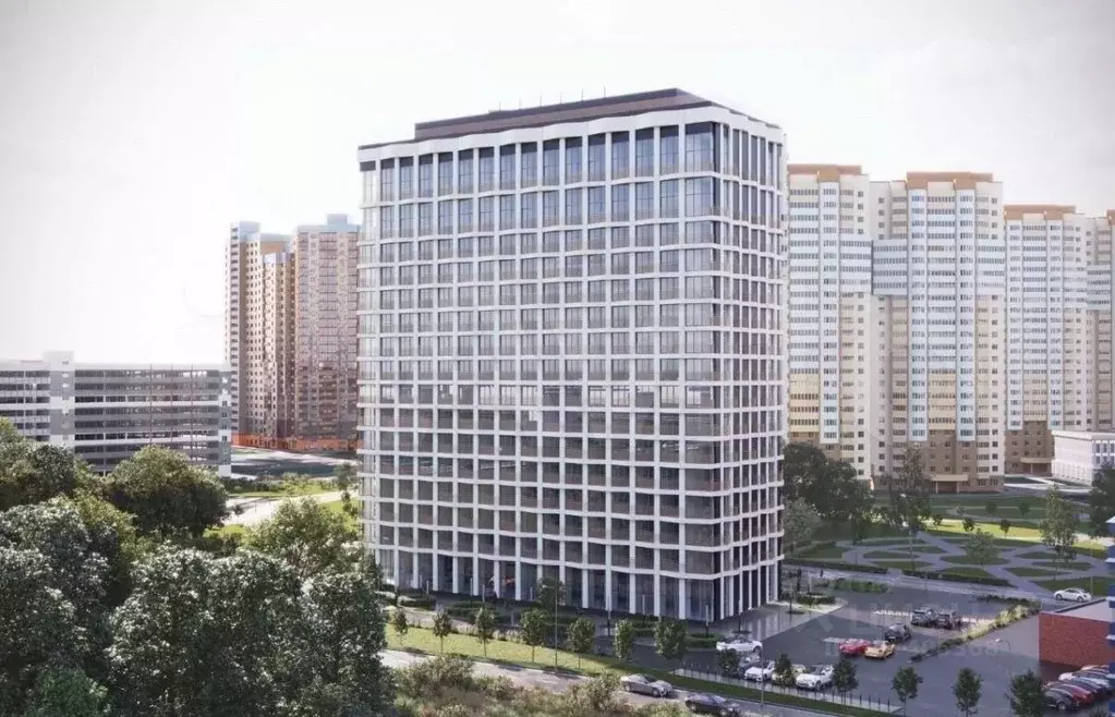 Студия Московская область, Одинцово ул. Чистяковой, 8к2 (25.0 м) - Фото 1