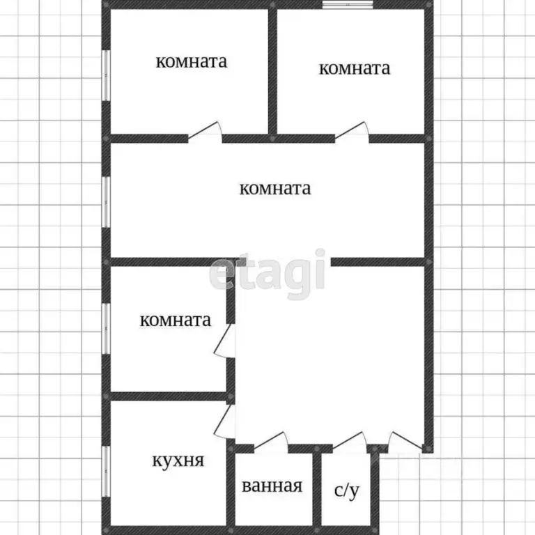 4-к кв. Свердловская область, Нижний Тагил Гвардейская ул., 31 (68.0 ... - Фото 1