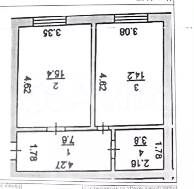 1-к. квартира, 41 м, 2/6 эт. - Фото 0