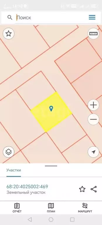 Участок в Тамбовская область, Тамбовский муниципальный округ, д. ... - Фото 2