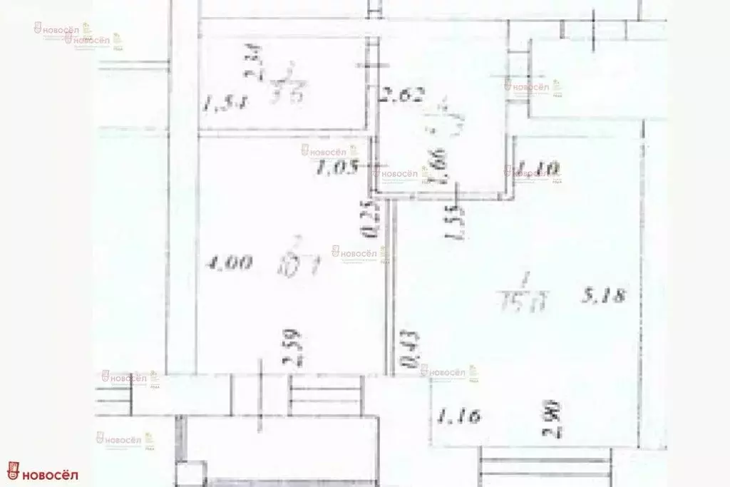 1-комнатная квартира: Ревда, Садовая улица, 1 (30.5 м) - Фото 0