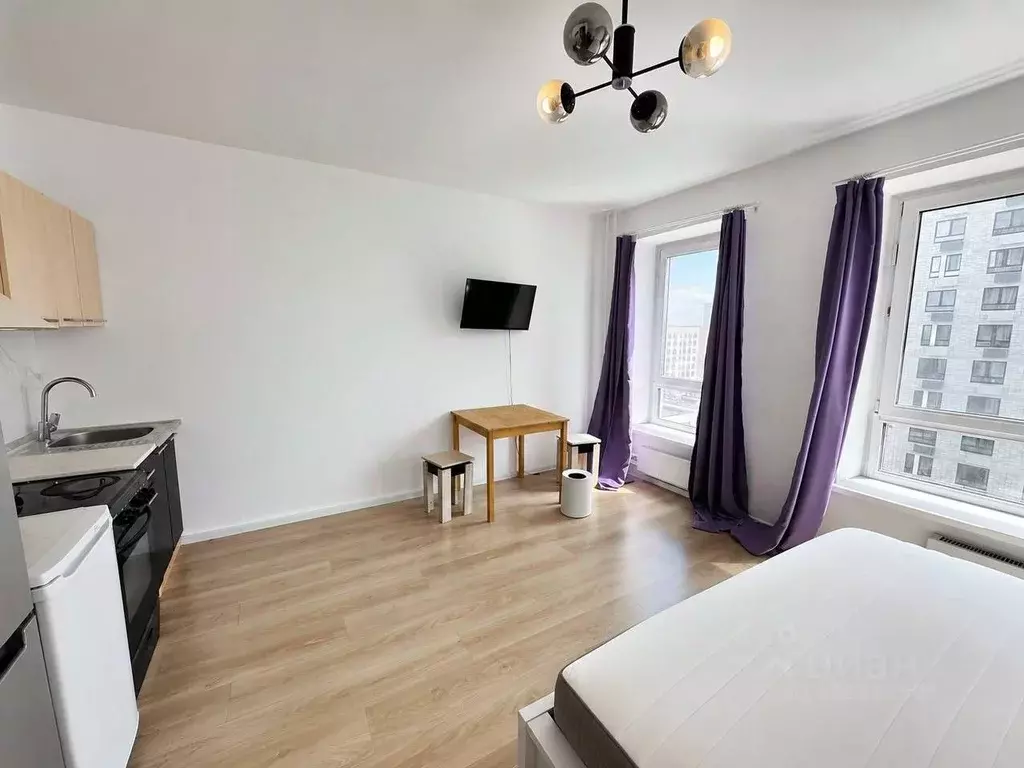 Студия Москва ул. Красулинская, 21 (27.0 м) - Фото 2
