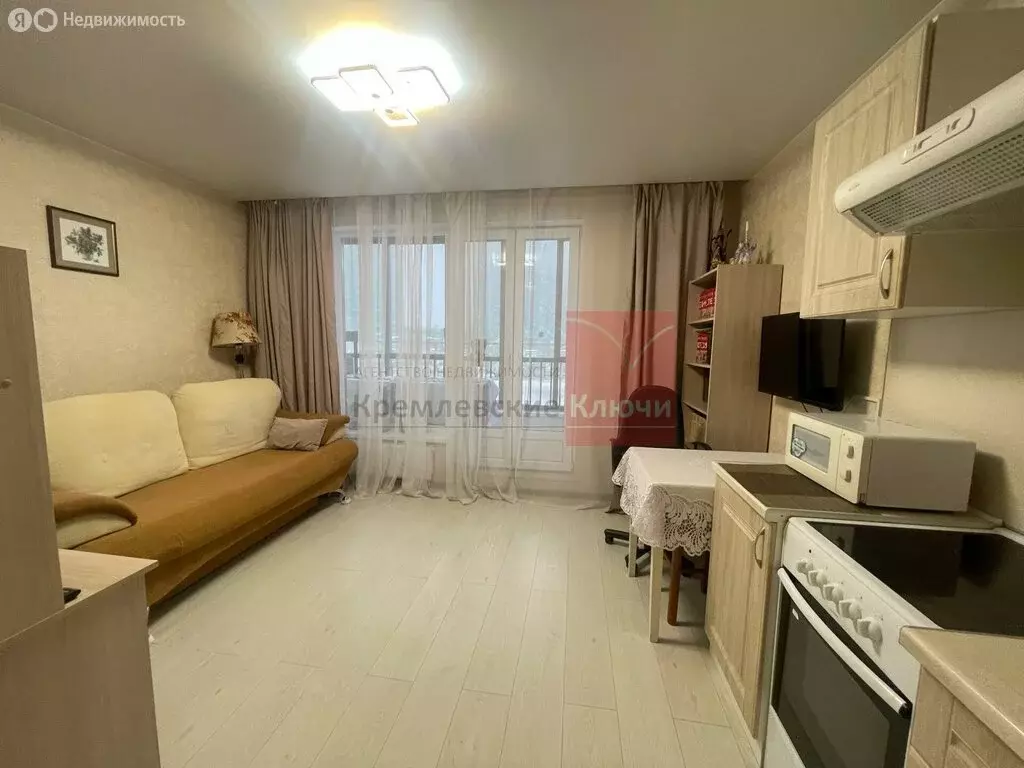 Квартира-студия: Санкт-Петербург, Комендантский проспект, 59к1 (22.9 ... - Фото 1