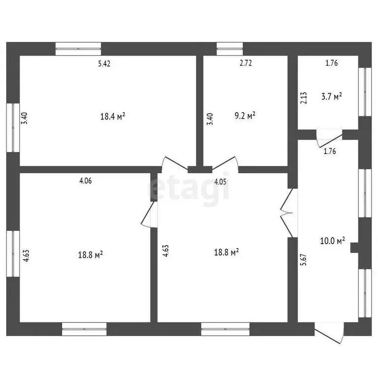Дом в Лоскутово, Восточная улица (145 м) - Фото 0