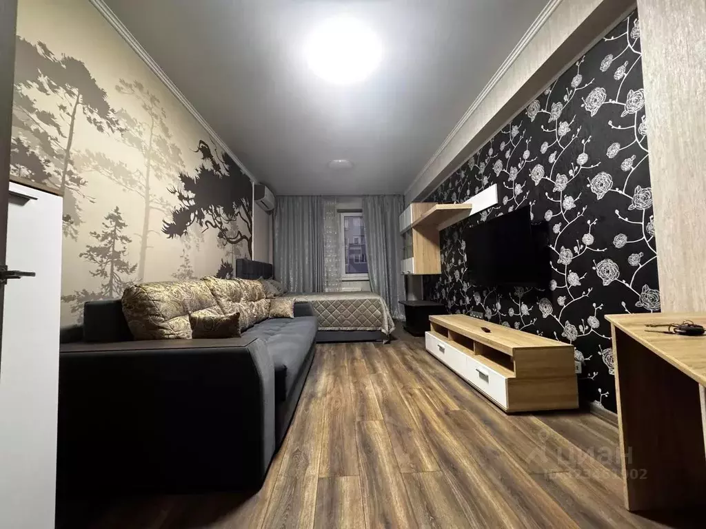 1-к кв. Краснодарский край, Краснодар Музыкальный мкр, ул. Имени ... - Фото 1