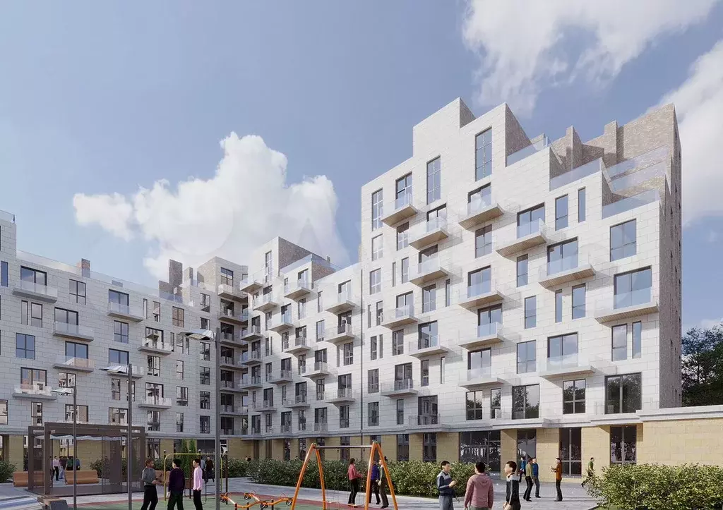 1-к. квартира, 32,1 м, 7/8 эт. - Фото 1