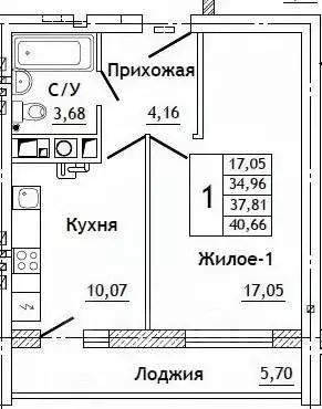 1-к кв. Смоленская область, Смоленский муниципальный округ, д. ... - Фото 0