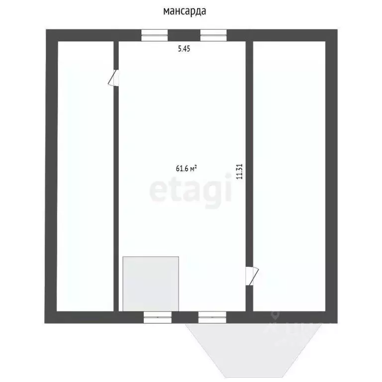 Дом в Пермский край, пос. Куеда ул. Дальняя, 10 (308 м) - Фото 2