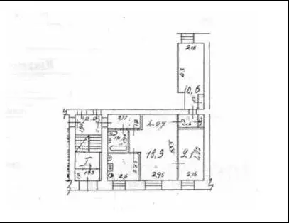3-к кв. Иркутская область, Иркутск Донская ул., 19 (53.2 м) - Фото 2
