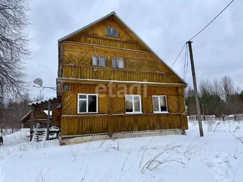 Дом в Псковская область, Порховский муниципальный округ, д. Корчилово ... - Фото 1