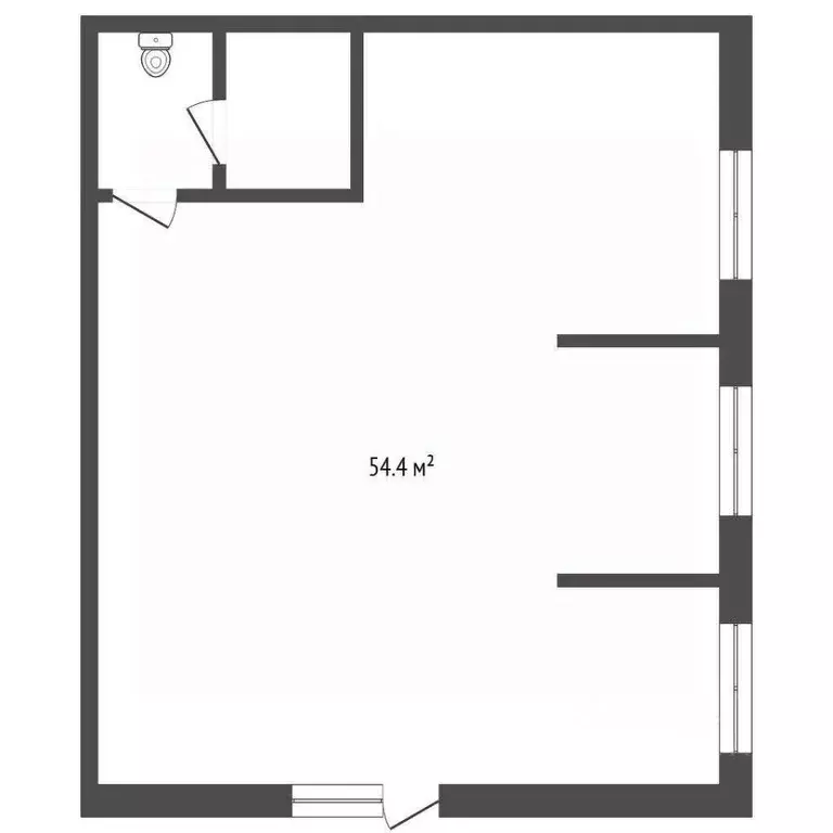 Помещение свободного назначения в Тюменская область, Тюмень ул. ... - Фото 2
