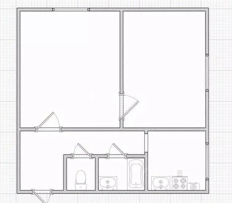 2-к кв. Ивановская область, Приволжск ул. Фрунзе, 29 (41.5 м) - Фото 1