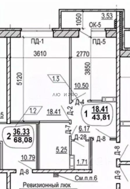 1-к кв. Ярославская область, Ярославль ул. Труфанова, 34А (41.9 м) - Фото 2