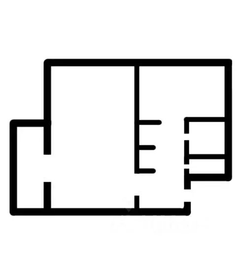 1-к кв. Татарстан, Нижнекамск просп. Химиков, 8 (36.7 м) - Фото 2