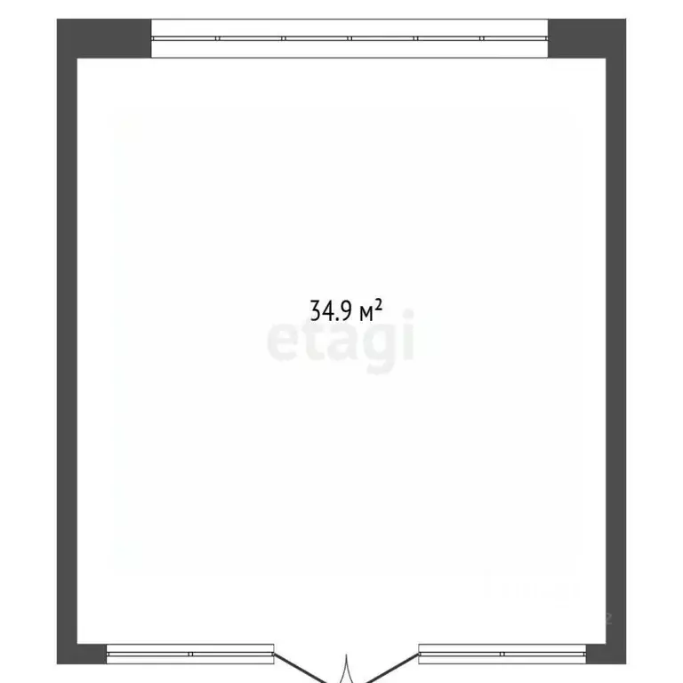 Торговая площадь в Забайкальский край, Чита ул. Чкалова, 164 (35 м) - Фото 2