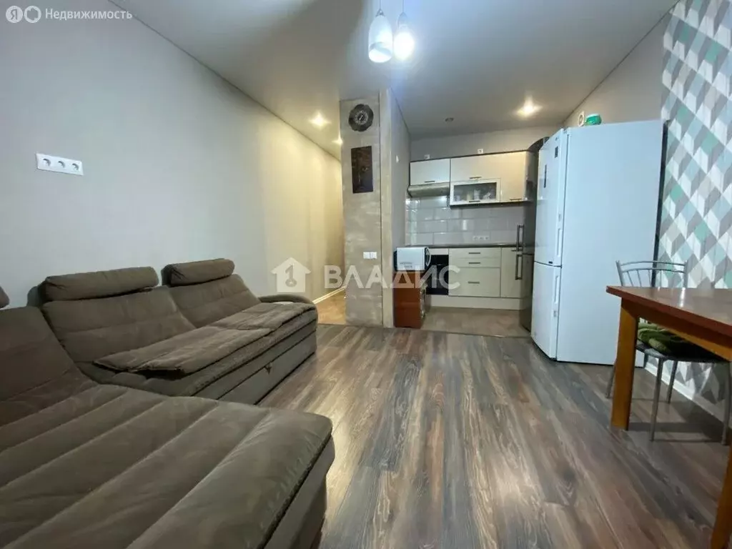 Квартира-студия: село Засечное, Изумрудная улица, 5 (34.1 м) - Фото 1