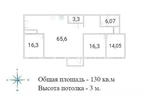 4-к кв. Санкт-Петербург наб. Реки Фонтанки, 18Е (130.0 м) - Фото 1