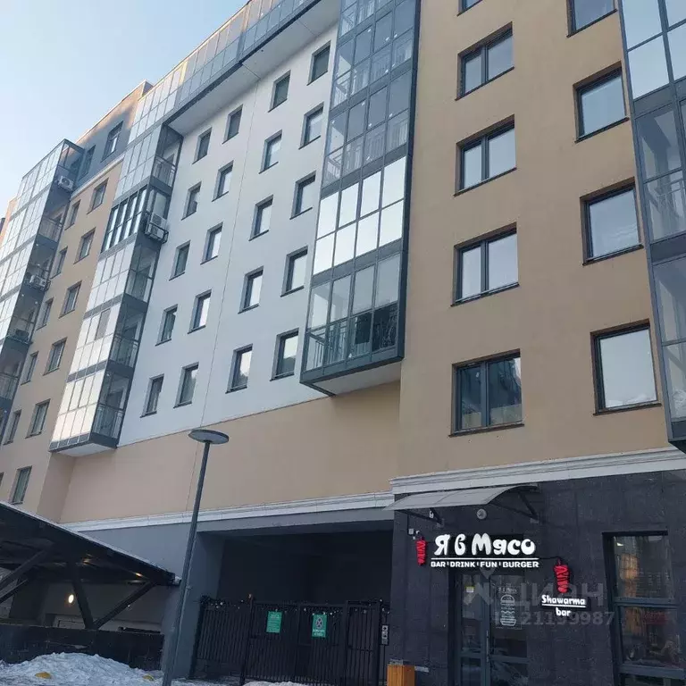 1-к кв. Красноярский край, Красноярск ул. Петра Ломако, 12 (53.0 м) - Фото 2