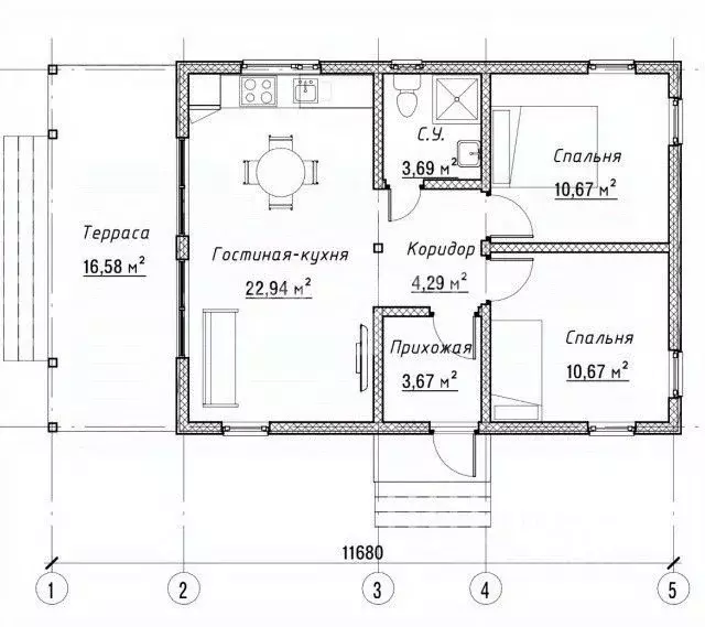 Дом в Калужская область, Дзержинский муниципальный округ, Льва ... - Фото 2