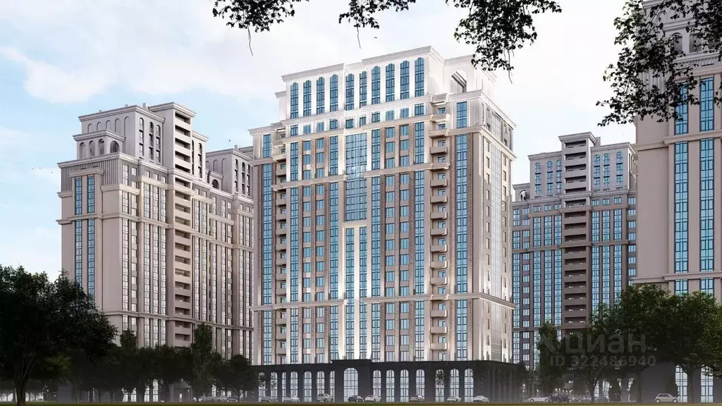 Свободной планировки кв. Чеченская республика, Грозный просп. ... - Фото 2