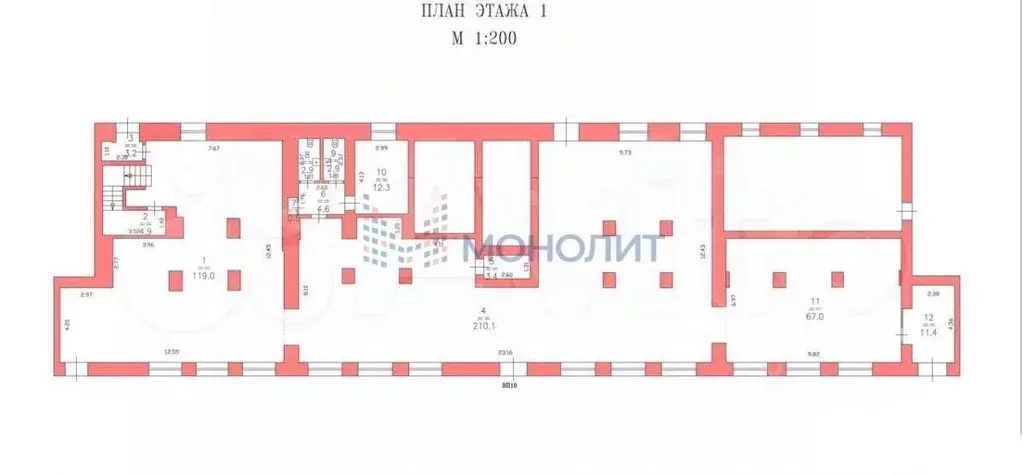 Торговая площадь в Нижегородская область, Нижний Новгород просп. ... - Фото 1