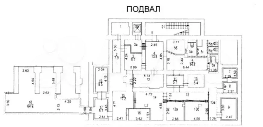 ПСН 545 кв.м. Арбат банк, торговое, шоу-рум Смолен - Фото 1