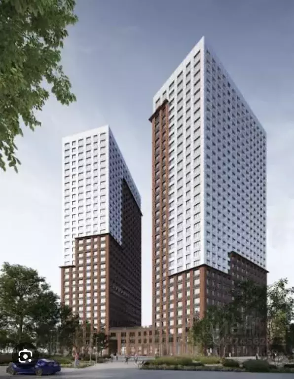 Студия Москва Ильменский проезд, 4к1 (22.8 м) - Фото 2