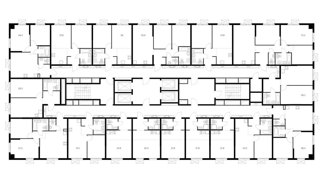 1-к кв. Москва Римского-Корсакова 11 жилой комплекс, 11 (37.8 м) - Фото 1