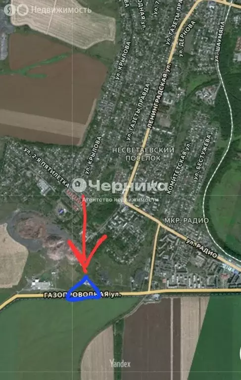 Участок в Новошахтинск, Газопроводная улица (80 м) - Фото 0
