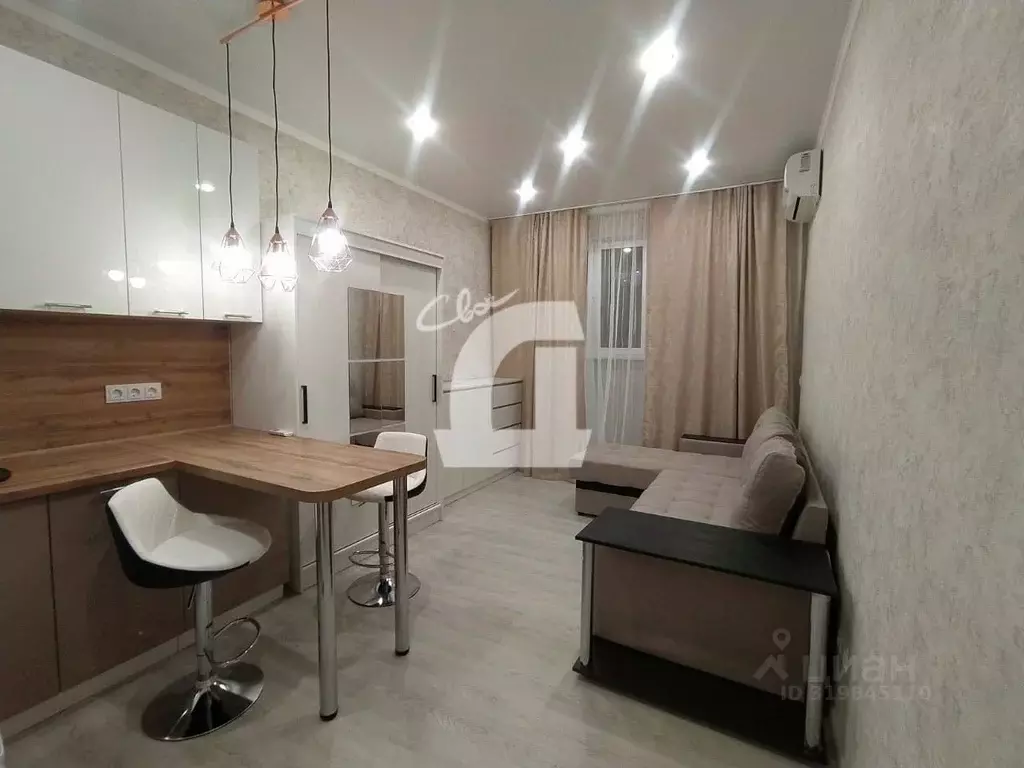 Студия Краснодарский край, Краснодар Российская ул., 267к4 (20.0 м) - Фото 1
