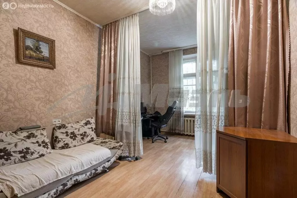 1к в 4-комнатной квартире (21 м) - Фото 1