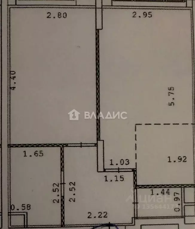 1-к кв. Московская область, Люберцы городской округ, Красково пгт ш. ... - Фото 2