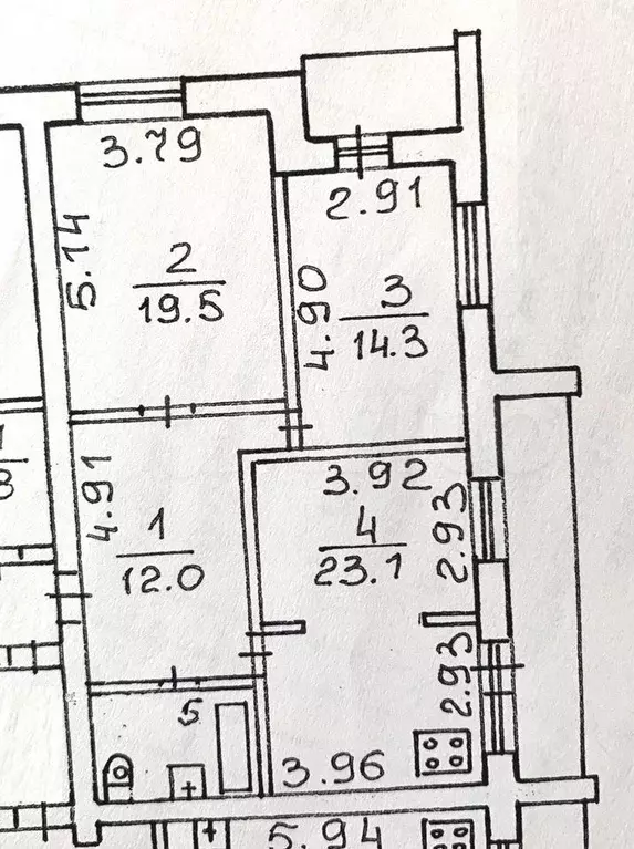 3-к. квартира, 75 м, 5/6 эт. - Фото 0