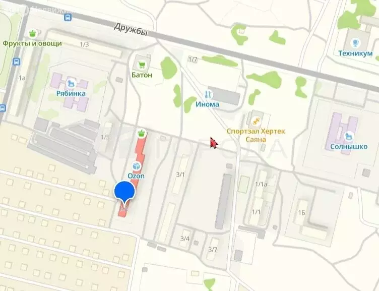 2-комнатная квартира: Кызыл, улица Дружбы, 1/2 (52 м) - Фото 2