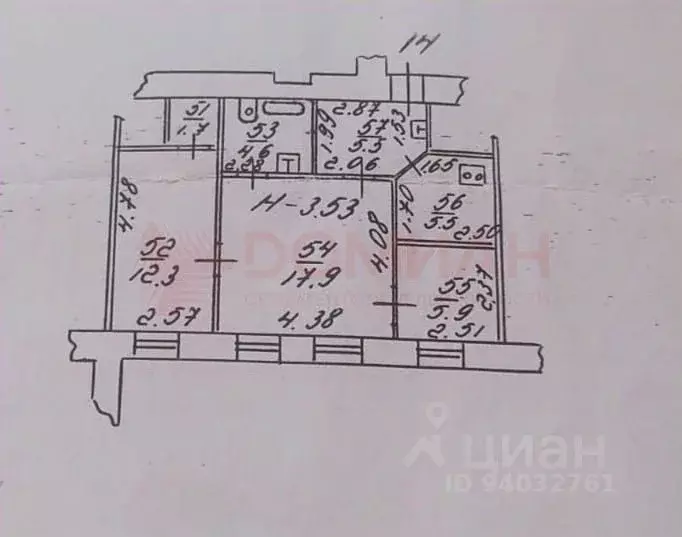 3-к кв. Ростовская область, Ростов-на-Дону Большая Садовая ул., 23 ... - Фото 1