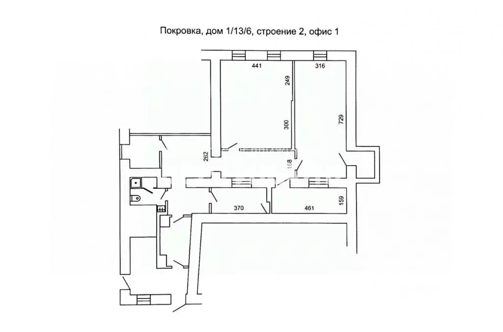 Офис в Москва ул. Покровка, 1/13/6С2 (99 м) - Фото 2