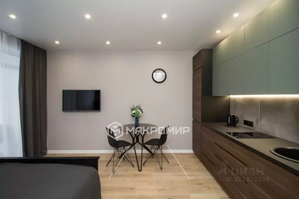 Студия Новосибирская область, Новосибирск Обская ул., 46 (25.9 м) - Фото 1