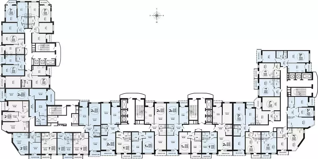 1-комнатная квартира: Краснодар, Российская улица, 257/7лит1 (41.44 м) - Фото 1