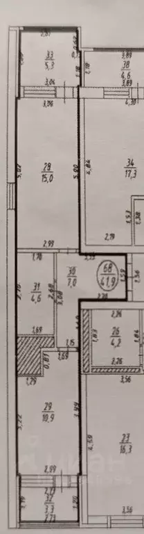 2-к кв. Башкортостан, Уфа ул. Степана Злобина, 4 (45.0 м) - Фото 2